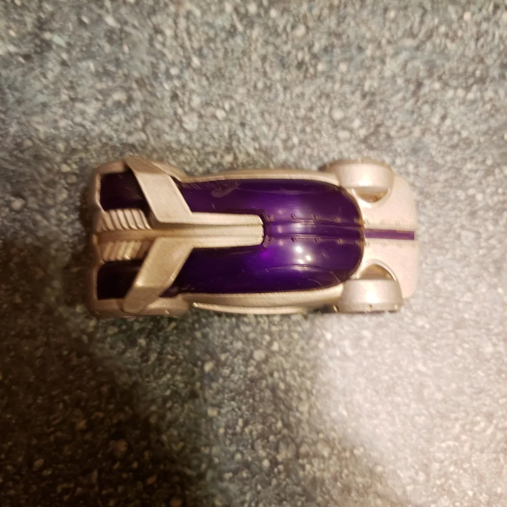 Mattel silver and purple car - Picture 3 of 4